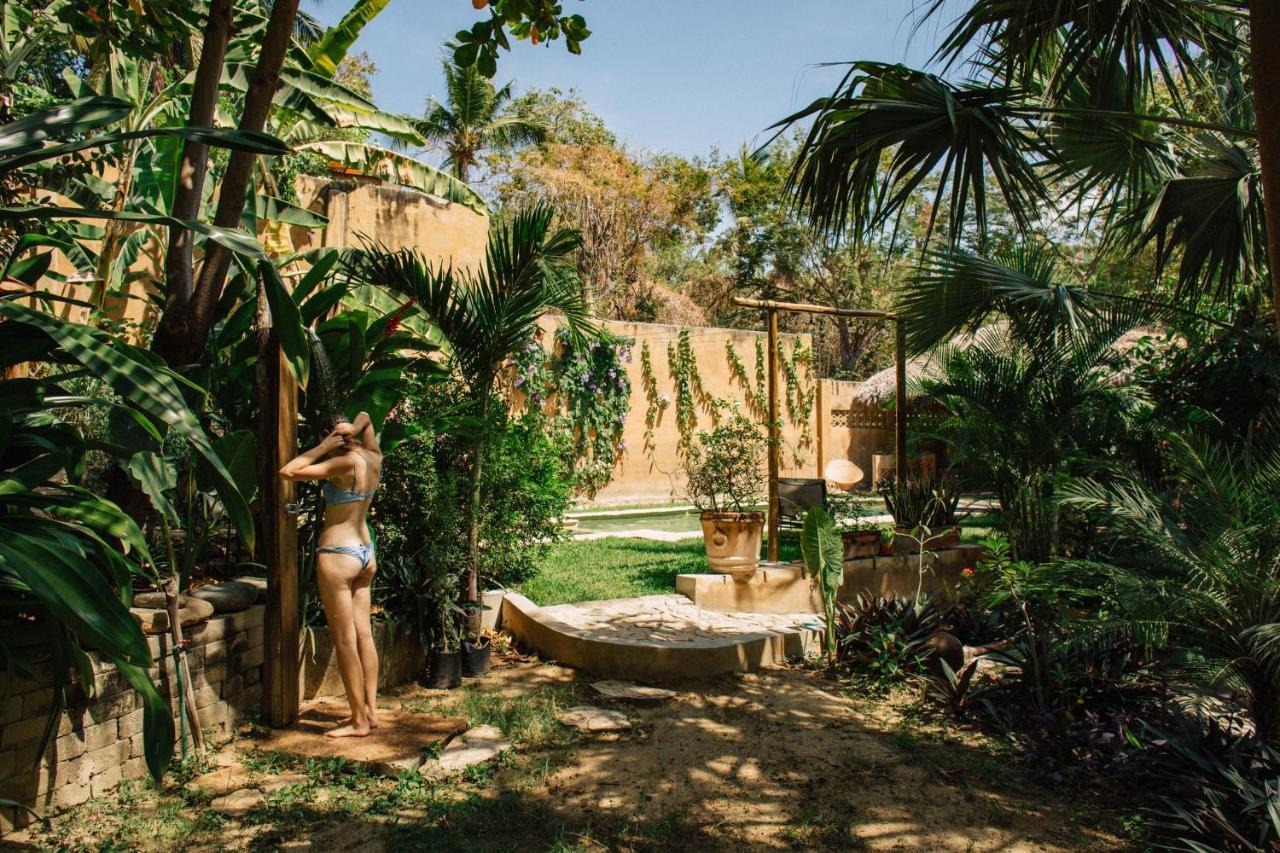 Tabachin Del Puerto Hostel Brisas de Zicatela Luaran gambar